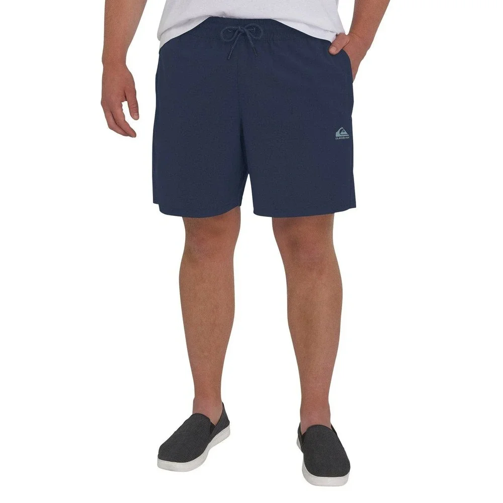 QUIKSILVER Amphibian Hybrid Shorts Sz XXL Navy Blue Pull On Swim Shorts 2XL NWT